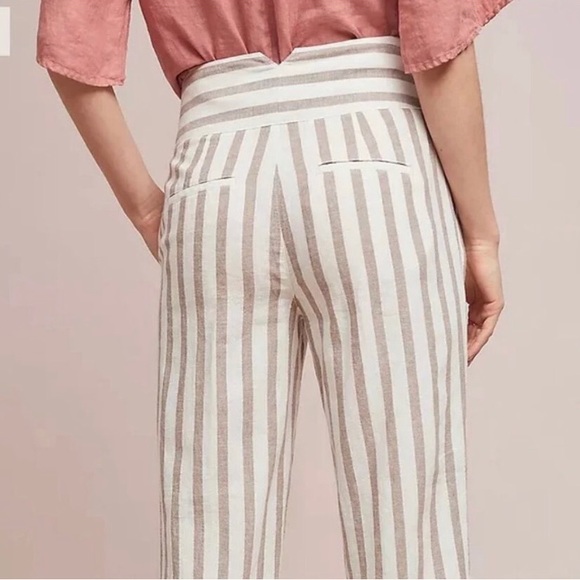 Anthropologie Oasis Striped Pants - Picture 2 of 7